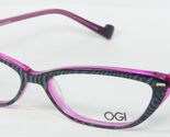OGI INNOVATION 7142 1236 GRIS TIGRE / ROSE LUNETTES 50-14-135mm Japon - $115.79