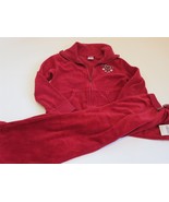 Gymboree Girls Heart embroidery 2P Red Velour Hoodie Pants set Small 5/6... - $23.12 CAD