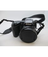 Black Nikon L105 12-1 Mp Digital Camera With 15X Optical Zoom. - £145.86 GBP