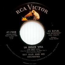 Ray Ellis &amp; HIs Orchestra - La Dolce Vita / Parlame Di Me [7&quot; 45 rpm Single] - £3.58 GBP