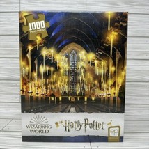 Harry Potter Great Hall 1000 Piece Jigsaw Puzzle Wizarding World - £17.87 GBP