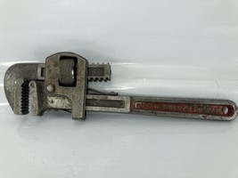 VINTAGE SUPER EGO 10&quot; ADJUSTABLE STEEL PIPE WRENCH OLD HAND TOOL MADE IN... - £7.01 GBP