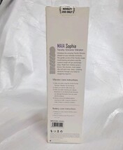 Sophia Maia Twistty Rechargable Dual Vibrating Silicone Wand Purple Waterproof  image 4