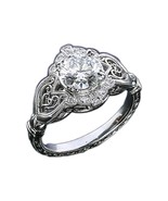 Handcrafted ~ Natural White ~ Faux Diamonds ~ Textured ~ Embossed ~ Size... - $35.11 CAD