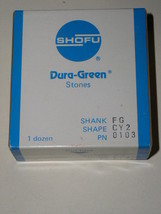Shofu Dental Lab Dura Green Stones FG Shank CY2 - $16.99