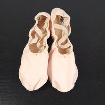 Capezio Women&#39;s 8.5M Fabric Leather Softshell Slip-On Ballet Dance Slippers - $8.00