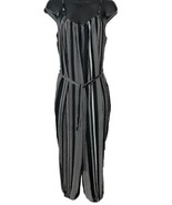 Good luck Gem Pants Womens Jumpsuit XS Straps Shoulder Ruched Tapered St... - $13.90