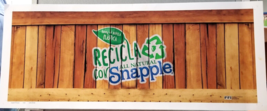 All Natural Snapple Preproduction Advertising Art Work Recicla Con Plast... - $18.95