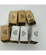 Lot of 7 Sylvania Exciter Lamp Bulb BSW .20A 7V Vintage Audio Visual NOS... - $45.43