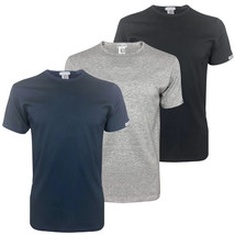 3 T-Shirts Crewneck Men Half Sleeve Cotton Pierre Cardin Barcelona - £20.01 GBP+