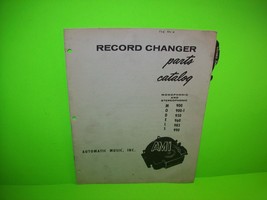 AMI Model 900 - 990 K Series ORIGINAL Jukebox Phonograph Music Parts Cat... - $55.81