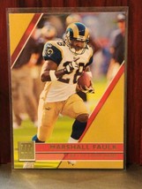 2001 Topps Reserve Marshall Faulk #61  St. Louis Rams HOF - £1.54 GBP