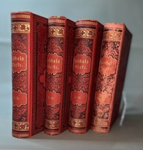 1860 Antique Book Collection 4 Volumes Of Hebels Illustrated Signed - £70.40 GBP