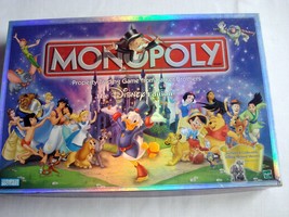 Monopoly The Disney Edition 2001 with 8 Collectible Disney Playing Pieces - £11.81 GBP