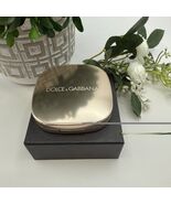 Dolce &amp; Gabbana Gold Compact Mirror Unused Film Attached Double Mirror - $38.75