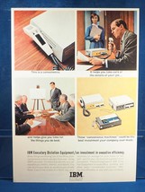 Vintage Magazine Ad Print Design Advertising IBM Digitation Equipment - $12.86