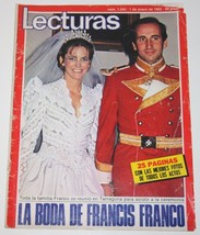 1982 WEDDING OF FRANCIS FRANCO &amp; MARIA TAMARIT Cover Readings &amp; Family I... - $6.33