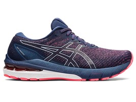 Asics women&#39;s gt-2000 10 running shoes - b/medium width in Blazing - £58.35 GBP