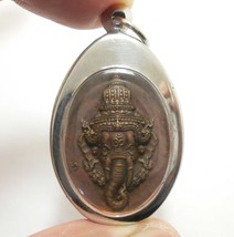 Lord Ganesh pendant blessed amulet Ganesha vinayaka ganapati Hindu God of great  - £56.73 GBP
