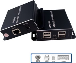 E-Sds Usb Extender Over Cat5E/6 Up To 196Ft, Usb2.0 Over Cat6 Cat5E Extender - £67.30 GBP