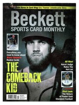 VINTAGE July 2017 Beckett Baseball Magazine Bryce Harper Aaron Judge - $9.89