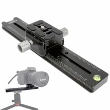 240Mm Professional Rail Nodal Slide Metal Quick Release Clamp,Dual Dovetail Came - £49.23 GBP