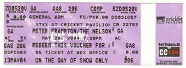2004 Peter Frampton Full Concert ticket 5/26/04 - £56.64 GBP
