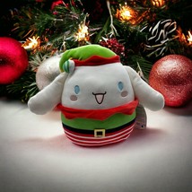 Squishmallows 8&quot; Sanrio Cinnamroll Hello Kitty Christmas Holiday Elf Plush NWT - £26.71 GBP