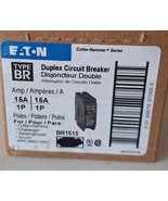 Lot Of 4  Eaton BR1515 Single Pole Tandem Breaker - $912.43 MXN