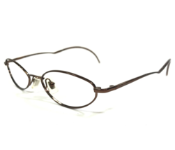 Calvin Klein Petite Eyeglasses Frames 411 551 Shiny Brown Oval Round 48-... - £43.79 GBP