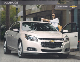 Malibu 2015 Chevrolet car brochure - $10.00