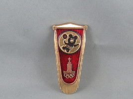 Vintage Olympic Event Pin - Handball Moscow 1980 - Stamped Pin - $20.53 CAD