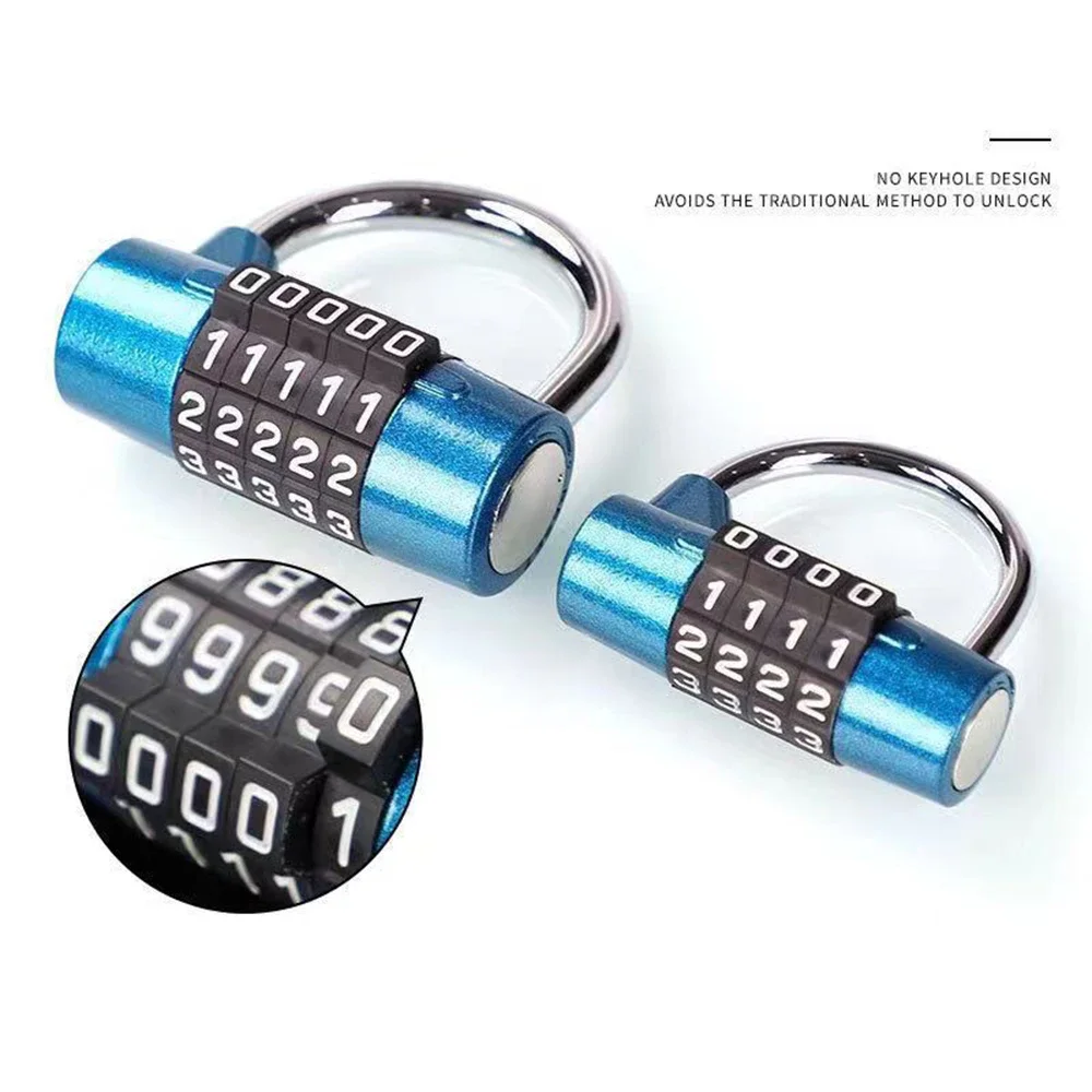 Heavy Duty Large 4-Digit 5-code PBword Padlock for Cabinets and Lockers Code Cha - $25.00