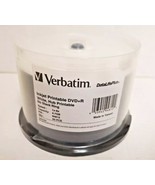 Verbatim 94812 - 4.7GB 8X DVD+R DataLifePlus White Hub Printable - 50 di... - $507.71 MXN