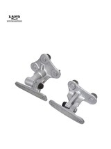 MERCEDES X166 ML/GL/GLE/GLS DRIVER/LEFT REAR DOOR HINGE LATCH SET IRIDIU... - $59.39