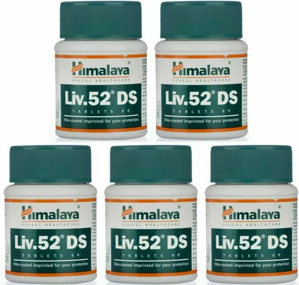 5 Bottles Liv*er 52 DS Herbal LiverCare Vitamins Repairs Liver 52DS Long Expiry