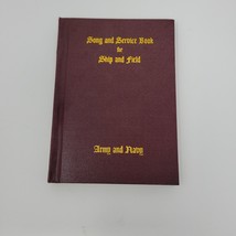 Song And Service Book For Ship And Field Army &amp; Navy Hc 1942 - V1 Free Shipping - £11.33 GBP