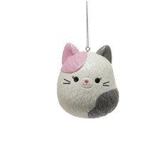 Corina the Cat Fuzz A Mallow 3&quot; christmas tree ornament Squishmallow Kur... - $14.85