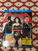 Batman v Superman: Dawn of Justice (Blu-ray Disc, 2016, 3-Disc Set, Ultimate Ed… - £12.59 GBP