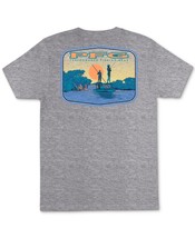 Columbia Mens Graphic T-Shirt , Gray Heather , XX-Large - $26.99