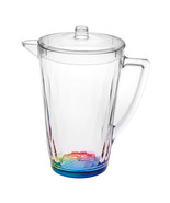 2.5 Clear and Rainbow Diamond Acrylic Pitcher - $1,264.61 MXN