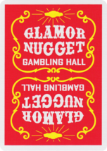  Glamor Nugget Playing Cards (Red) - £11.15 GBP