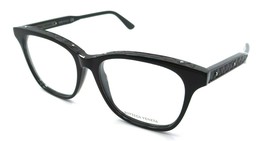 Bottega Veneta Eyeglasses Frames BV0070O 005 53-16-145 Black Made in Italy - $109.37