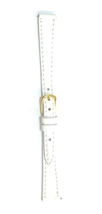 Speidel Express 12mm White Calfskin Genuine Leather Watch Band - $10.68