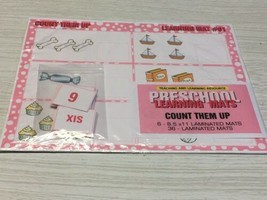 Count Them Up - Set of 6 Learning Mats 36 Cards - Laminated Activity - £10.51 GBP