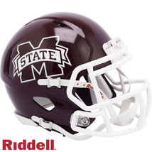 *Sale* Mississippi State Bulldogs Full Size Speed Replica Ncaa Football Helmet! - £107.75 GBP