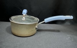 Rachel Ray 1 QT Hard Anodized Blue Saucepan With Glass Lid - €10,28 EUR