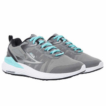 Fila Trazoros Ladies&#39; Size 9.5, Lace-up Athletic Shoes, Gray-Teal - $29.99
