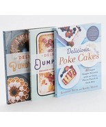 Delicious Cakes Set Of 3 Cookbooks by Roxanne Wyss &amp; Kathy Moore SEALED - £24.84 GBP