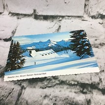 Vintage Postcard Paradise Inn Mount Rainier National Park - £5.42 GBP
